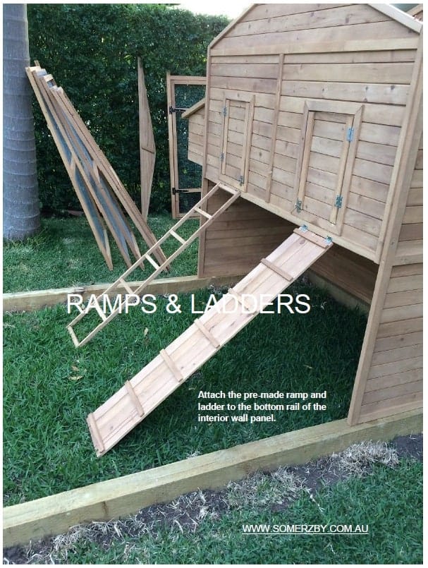 Building Ramps and Ladders for the Chicken Coop