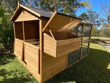 The manor 6ft rabbit hutch cheap