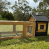 Brown Deluxe Cottage Hutch