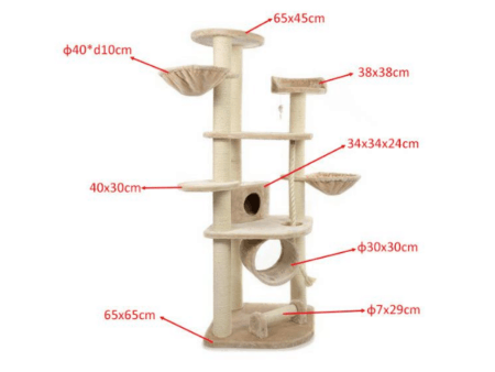 Tower Cat Post Dimensions
