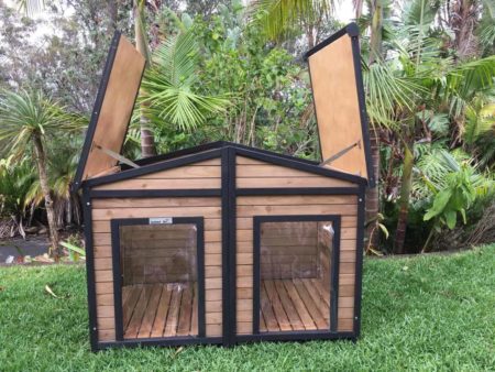 Large Solid Wood Dog Houses