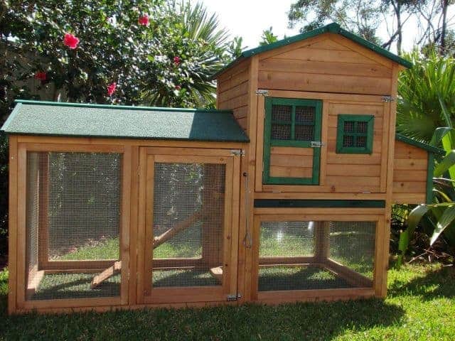 Deluxe Mansion Chicken Coop