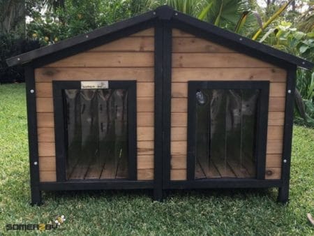Solid Wood Dog Houses