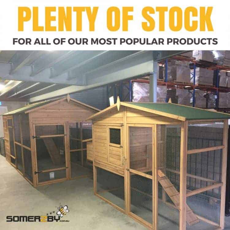 Always plenty of stock for our most popular products