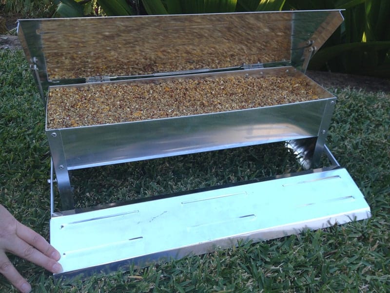 automatic feeder with feed