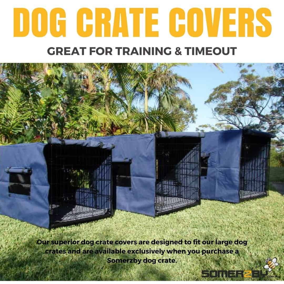 Crate Covers available in 3 sizes 36, 42, and 48 inch