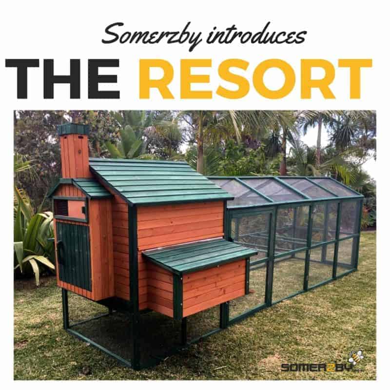 Somerzby Pet Products introduces the Resort for chickens rabbits guinea pigs or cats