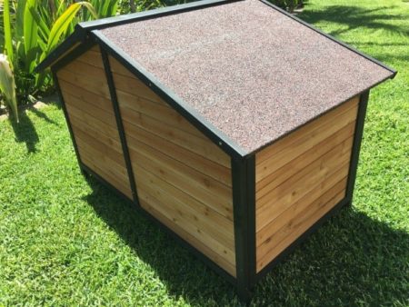 The Cubby Dog House is sturdy and easy to assemble