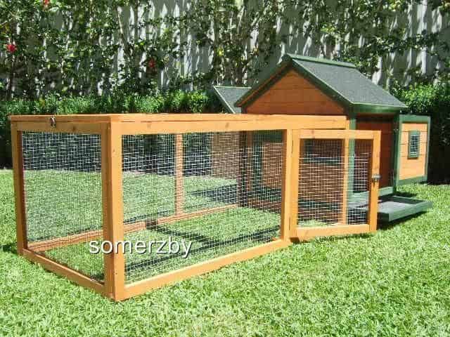 Cottage Guinea Pig Hutch W Run
