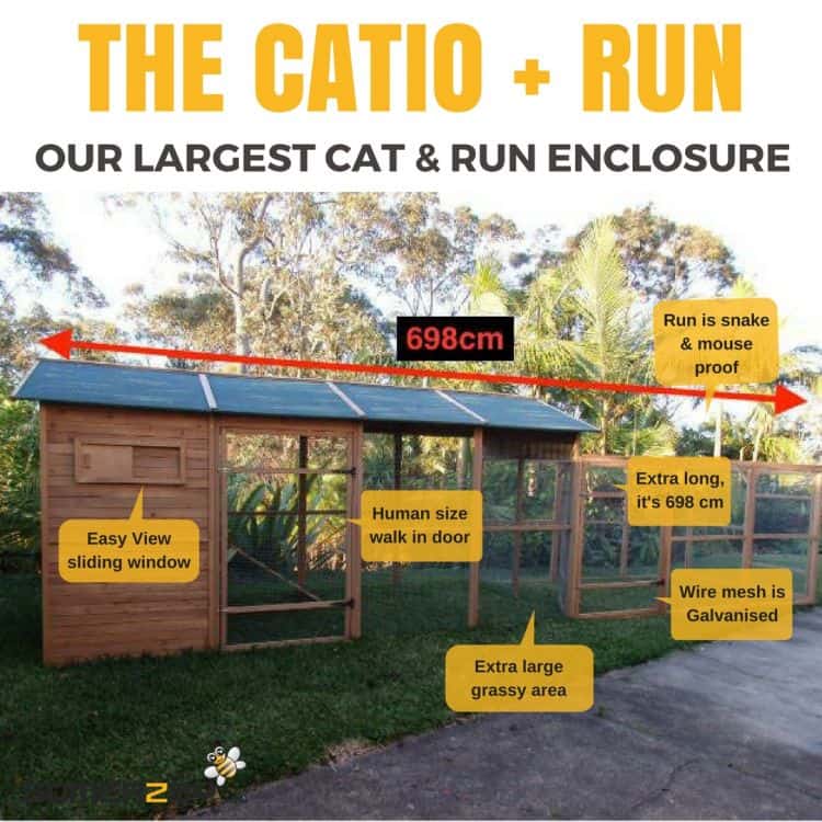 Catio and Run by Somerzby