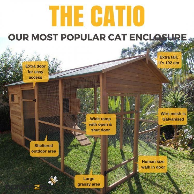 Outdoor Cat Enclosures And Cat Runs High Quality Pet Products By