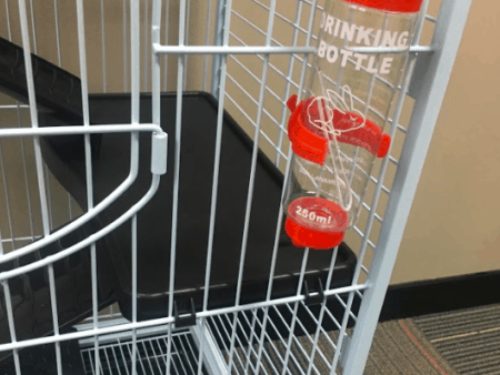 Lucy Ferret Cage comes with Drinking Bottle