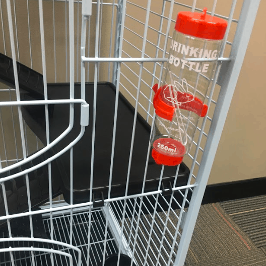 Lucy Ferret Cage comes with Drinking Bottle