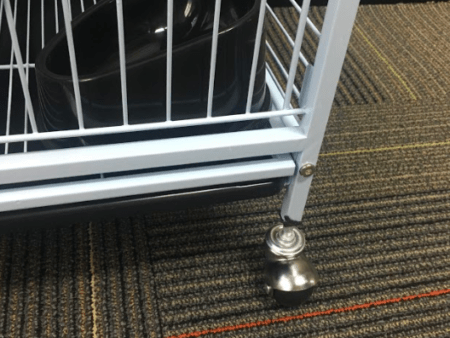 Lucy Ferret Cage comes with Wheels for easy mobility
