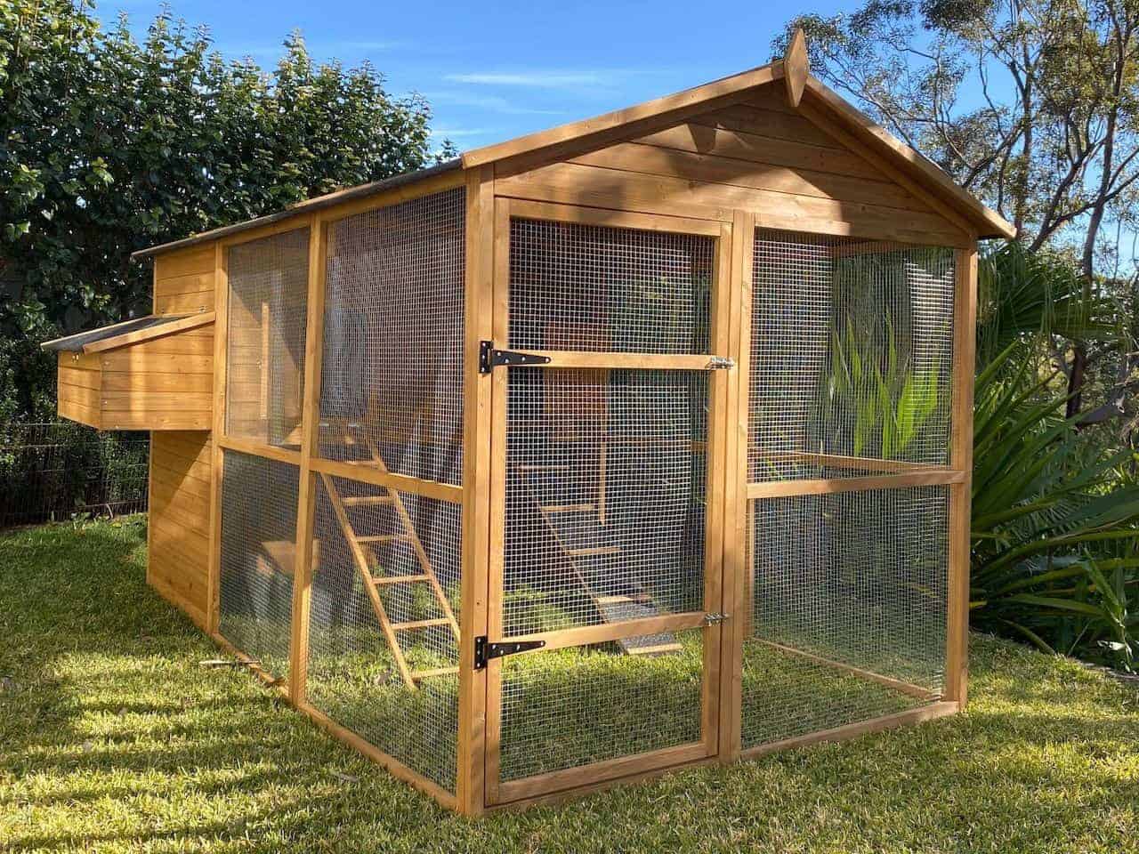 Homestead Chicken Coop is our tallest coop ever