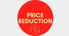 price reduction sticker