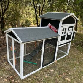 Customer Photo of the Charcoal Mansion Chicken Coop