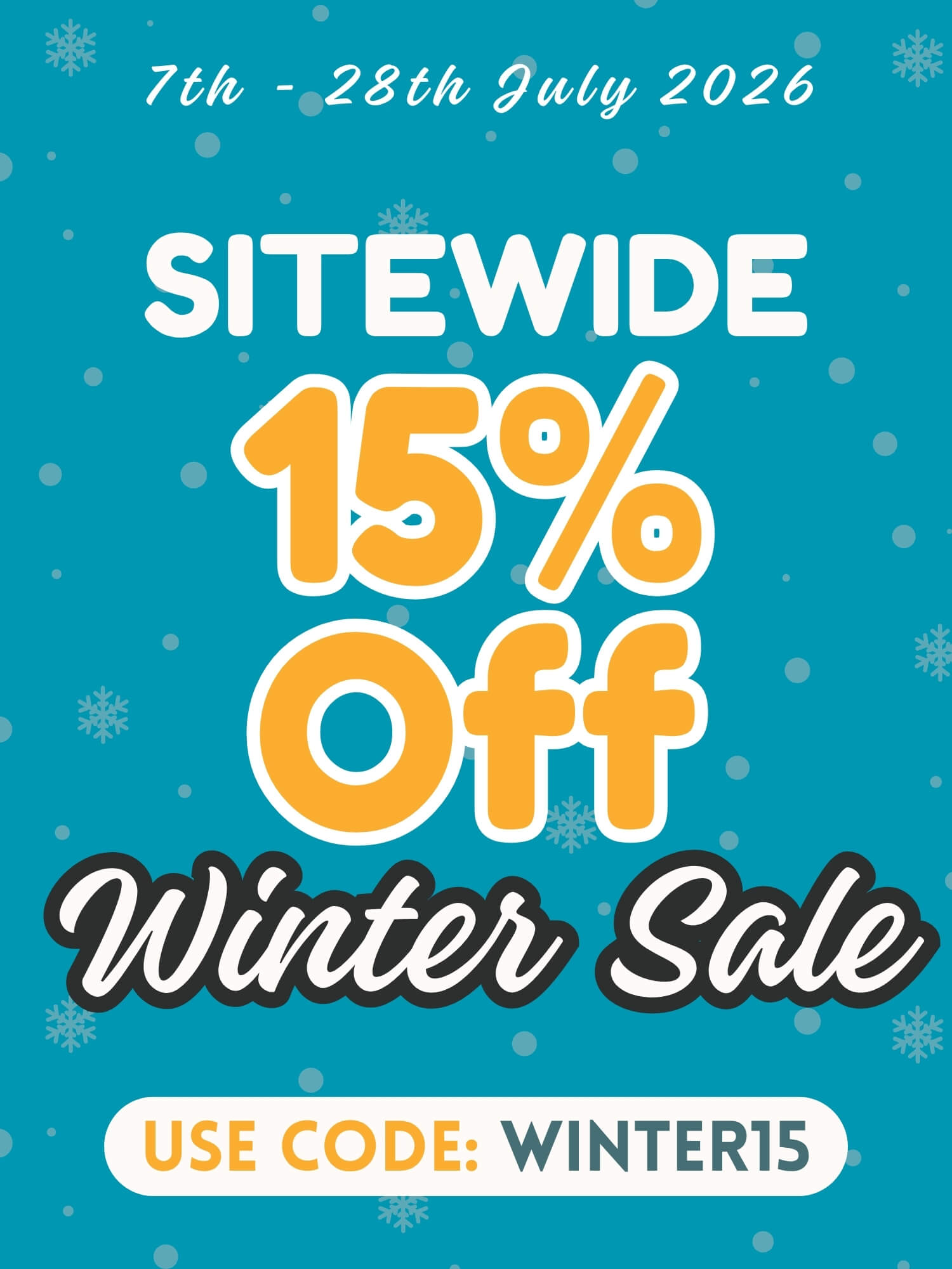 SOM Winter Sale 2026 - Mobile Banner